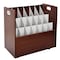Adiroffice Mahogany, MDF Wood, 30 in W, 28.5 in L, 15.75 in D ADI625-MA-MK - alternate 1